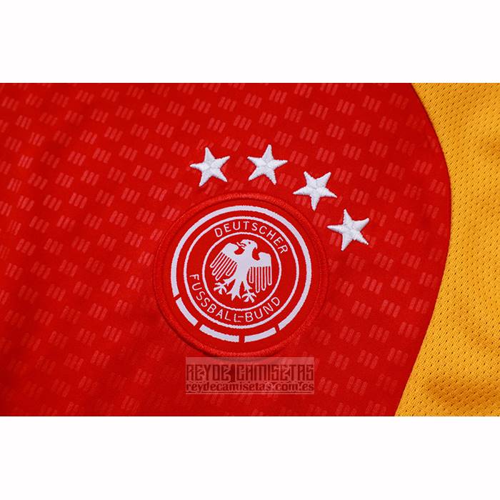 Chandal del Alemania Manga Corta 2025-2026 Rojo - Pantalon Corto